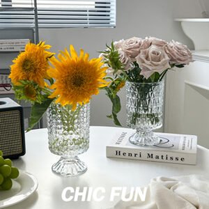 Bình hoa  Dáng Ly Phong Cách Châu Âu 10.5×17.5cm