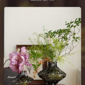 Bình hoa TT decor vân núi sáng tạo